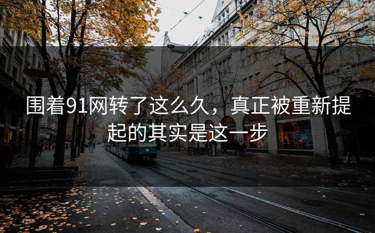 围着91网转了这么久，真正被重新提起的其实是这一步